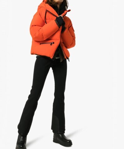 Moncler Grenoble Airy Down Puffer Jacket In Orange