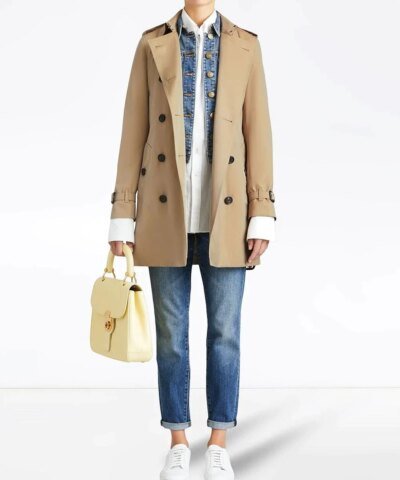 Burberry Kensington Mid-length Trench Coat