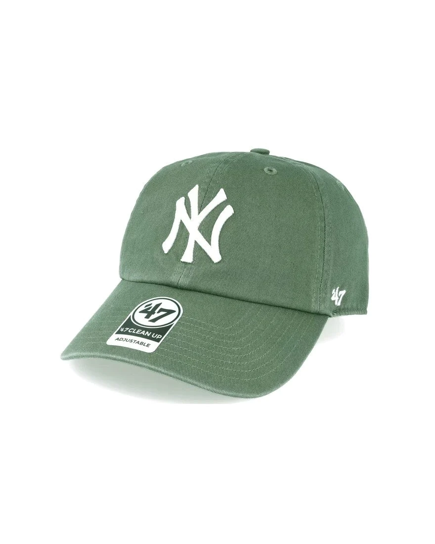 47 Brand New York Yankees Clean Up Moss Green Adjustable
