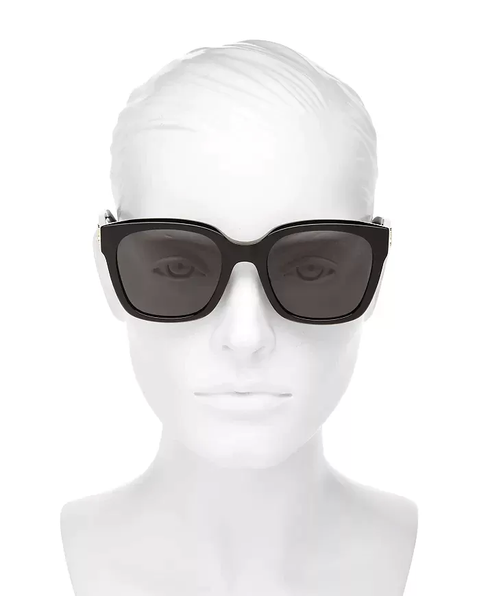 Celine Unisex Square Sunglasses, 55mm