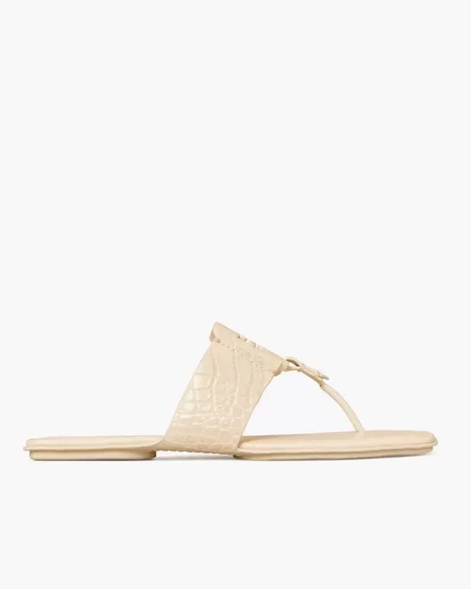 Tory Burch Georgia Embellished Thong Sandals