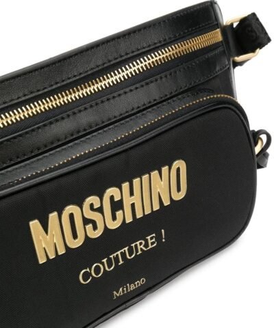 Moschino Women's Logo-Print Belt Bag