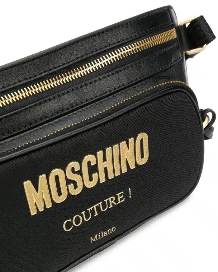 Moschino Women's Logo-Print Belt Bag