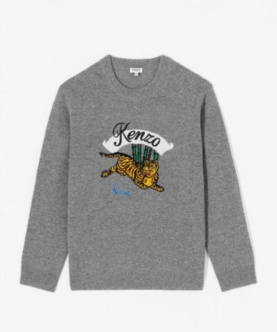 Kenzo Men's 'Jumping Tiger' Jumper Sweater