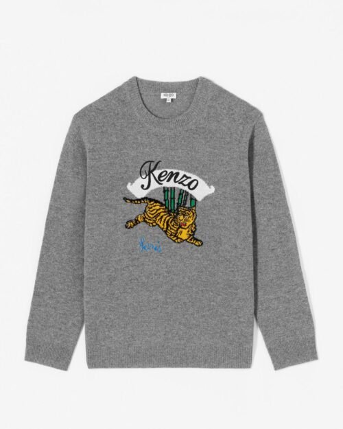 Kenzo Men's 'Jumping Tiger' Jumper Sweater