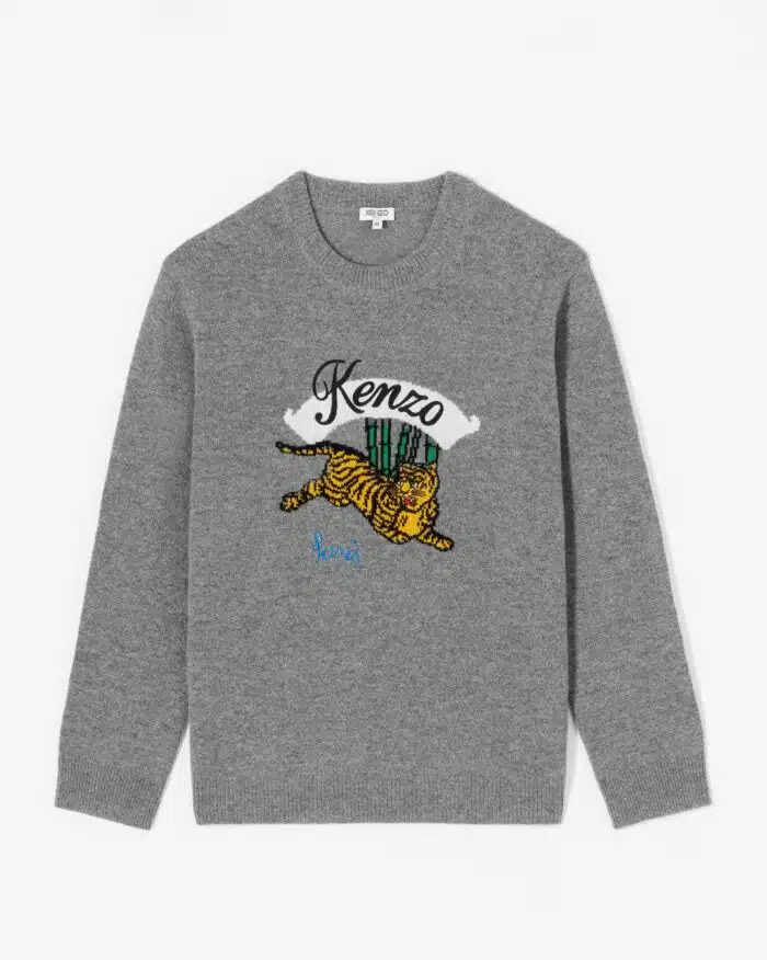 Kenzo Men's 'Jumping Tiger' Jumper Sweater
