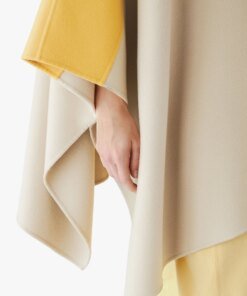 Lore Piana Agathe Colorblock Cape Cashmere
