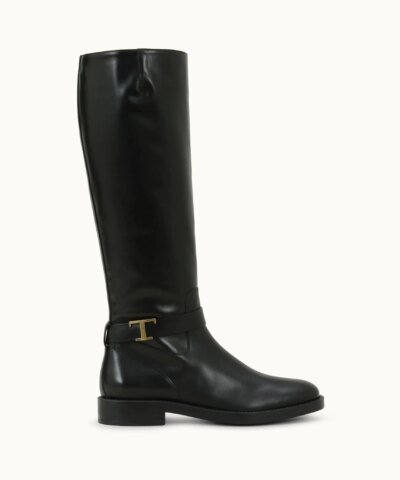 Tod's Timeless Boots In Leather - Black