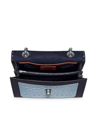 Coach Parker Shoulder Bag In Signature Leather With Rivets