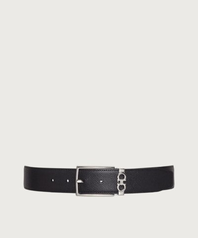 Ferragamo Men's Reversible And Adjustable Gancini Belt