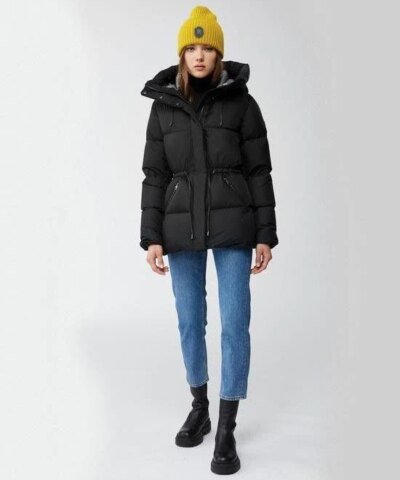 Mackage Freya Down Puffer Jacket, Black