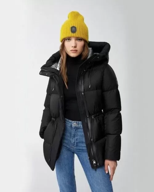 Mackage Freya Down Puffer Jacket, Black