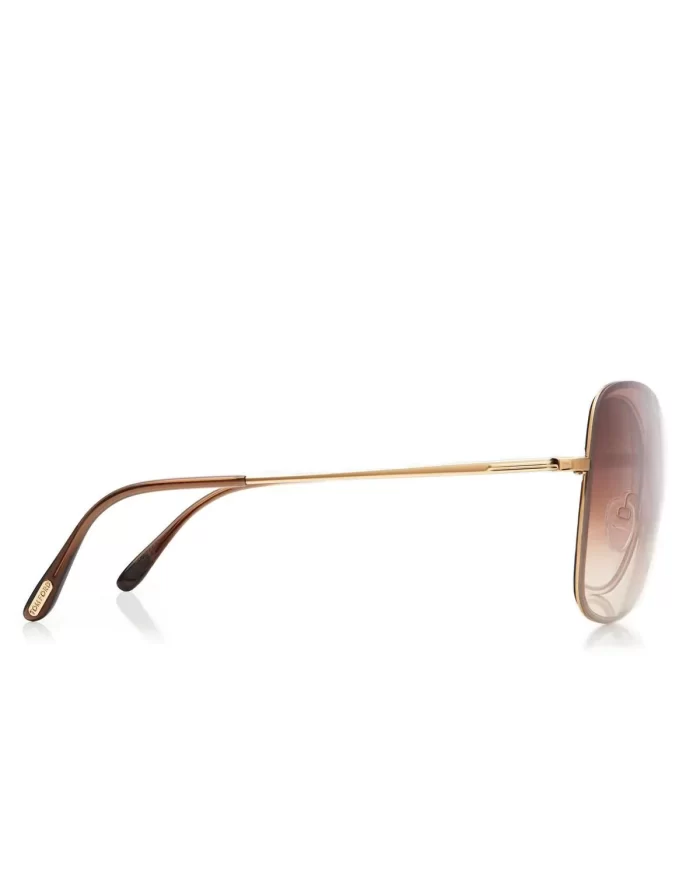 Tom Ford FT0250 Colette Modified Oval Sunglasses