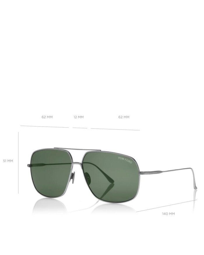 Tom Ford John Women's Sunglasses, Black