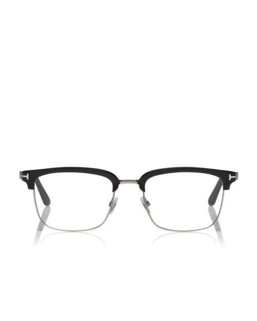 Tom Ford Men's Half-Rim Optical Frame