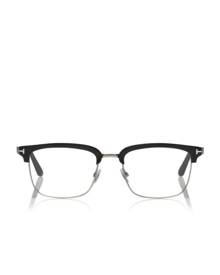 Tom Ford Men's Half-Rim Optical Frame