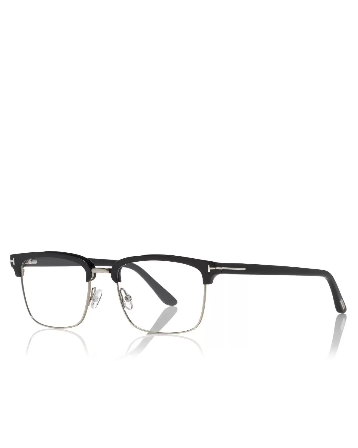 Tom Ford Men's Half-Rim Optical Frame