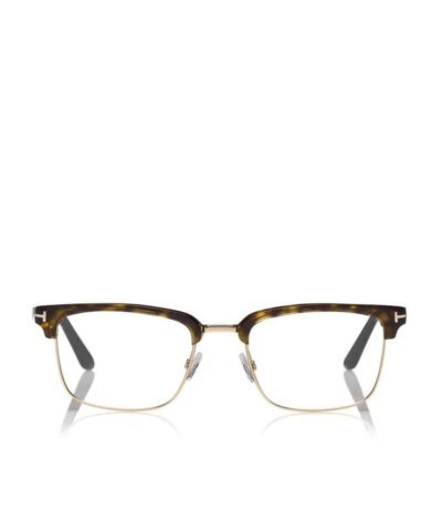 Tom Ford Men's Half-Rim Optical Frame