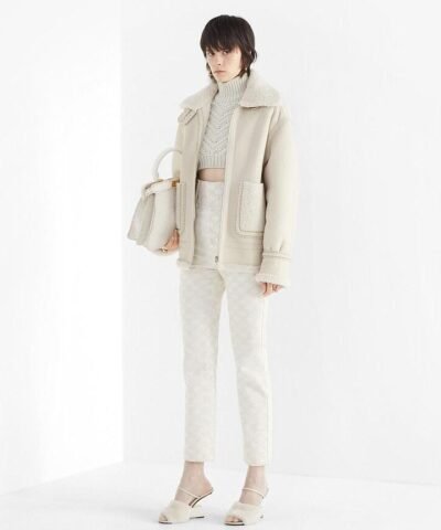 Fendi White Wool Sweater