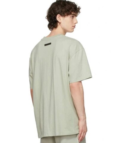 Fear Of God Essentials SSENSE Exclusive Jersey T-Shirt In Concrete