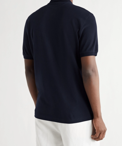 Brunello Cucinelli Slim-Fit Logo-Embroidered Cotton-Piqué Polo Shirt