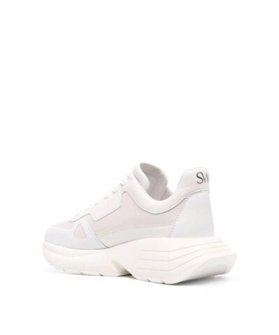 Stuart Weitzman Willow Runner Sneakers, Oat