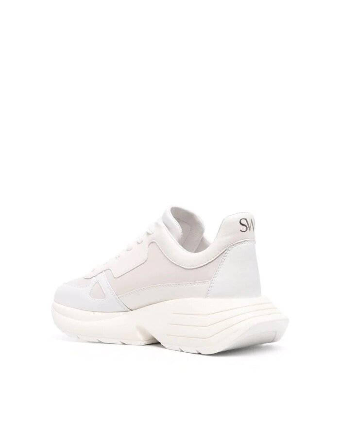 Stuart Weitzman Willow Runner Sneakers, Oat