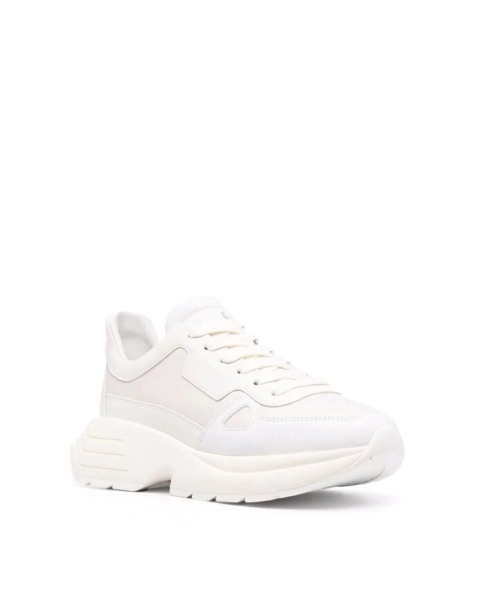Stuart Weitzman Willow Runner Sneakers, Oat