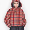 Dior Check'n'Dior Cotton and Wool Hooded Blouson