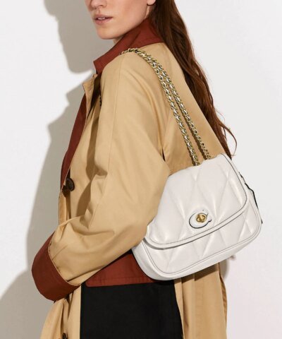 Coach Pillow Madison Shoulder Bag With Quilting