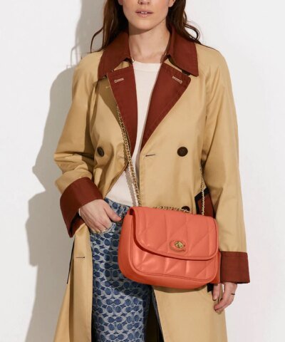 Coach Pillow Madison Shoulder Bag With Quilting