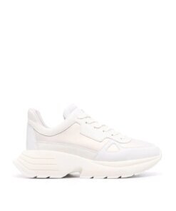Stuart Weitzman Willow Runner Sneakers, Oat