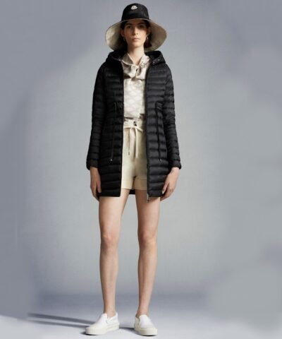 Moncler Barbel Long Down Jacket