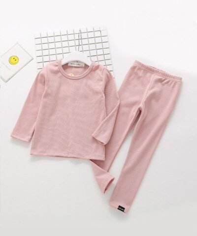 Mole & Otter Unisex Cotton Pajama Set - Little Kid