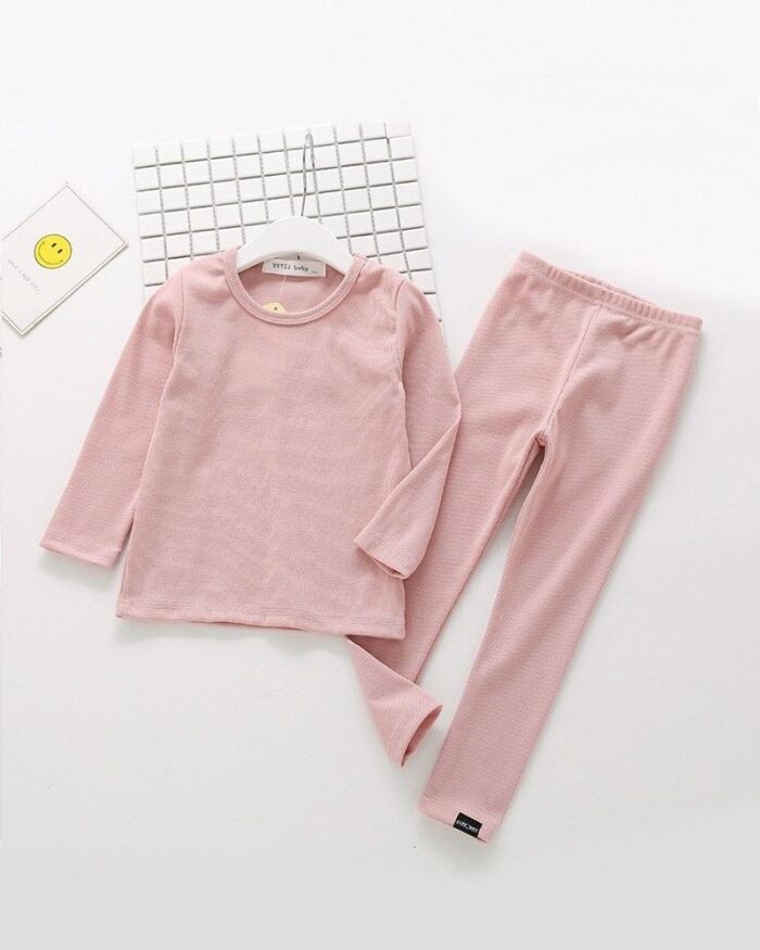 Mole & Otter Unisex Cotton Pajama Set - Little Kid