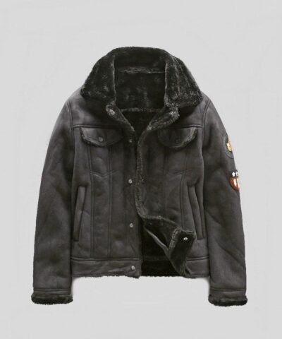 Ame Rag Military Bomber Tactical Leather Jackets