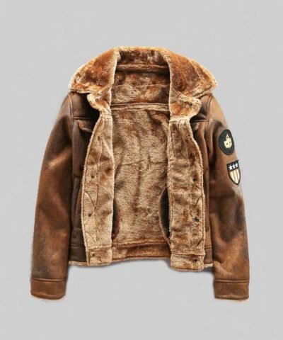 Ame Rag Military Bomber Tactical Leather Jackets