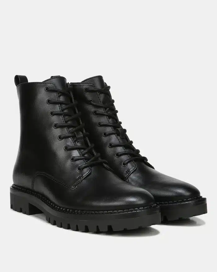 Vince Leather Cabria Lug Boot