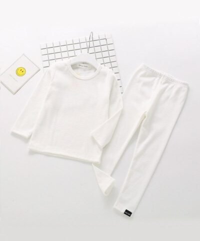 Mole & Otter Unisex Cotton Pajama Set - Little Kid