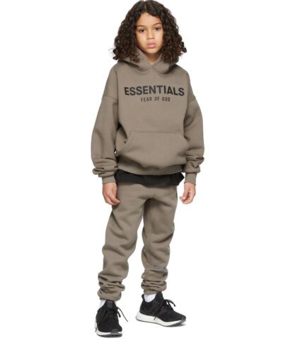 Fear of God Essentials Kids Sweatpants, Taupe