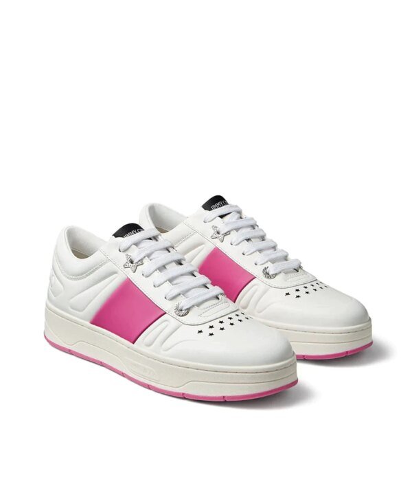 Jimmy Choo Hawaii Lace-Up Sneakers