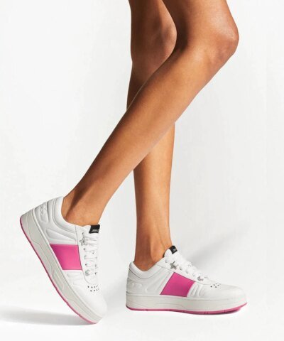 Jimmy Choo Hawaii Lace-Up Sneakers