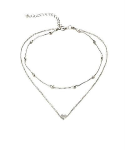 Steffe Sterling Silver Heart Pendant Necklace
