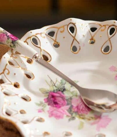 British High-Grade Bone China European Tea Cup Set