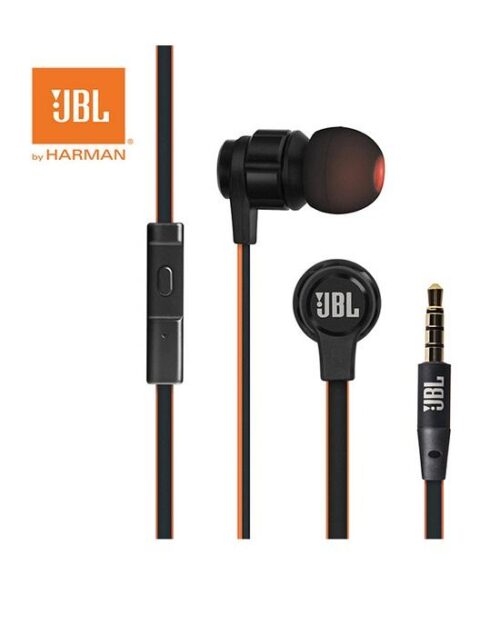 JBL T180A Earphone 3.5mm Earphones Wired Stereo Headset