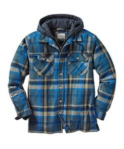 Asstseries Multicolor Cotton Plaid Hooded Shirt Jacket