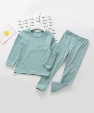 Mole & Otter Unisex Cotton Pajama Set - Little Kid