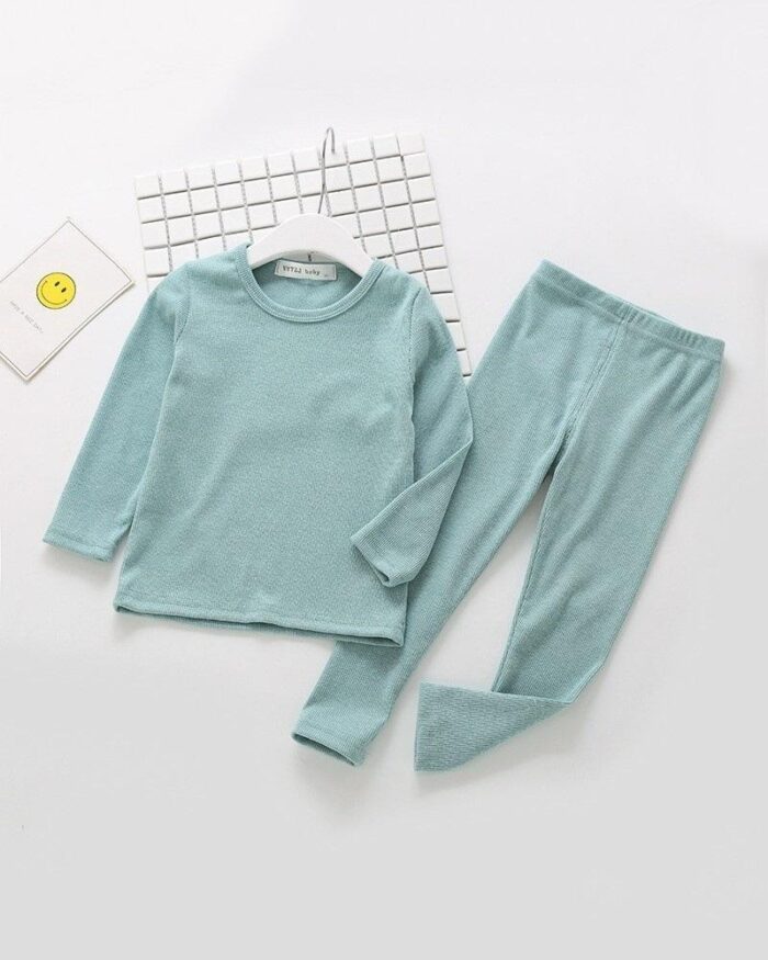 Mole & Otter Unisex Cotton Pajama Set - Little Kid