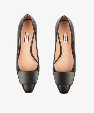 Bally Claudie Leather 45 Pumps In Black