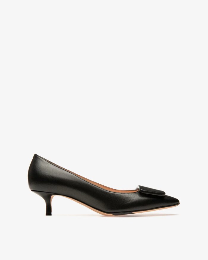 Bally Claudie Leather 45 Pumps In Black